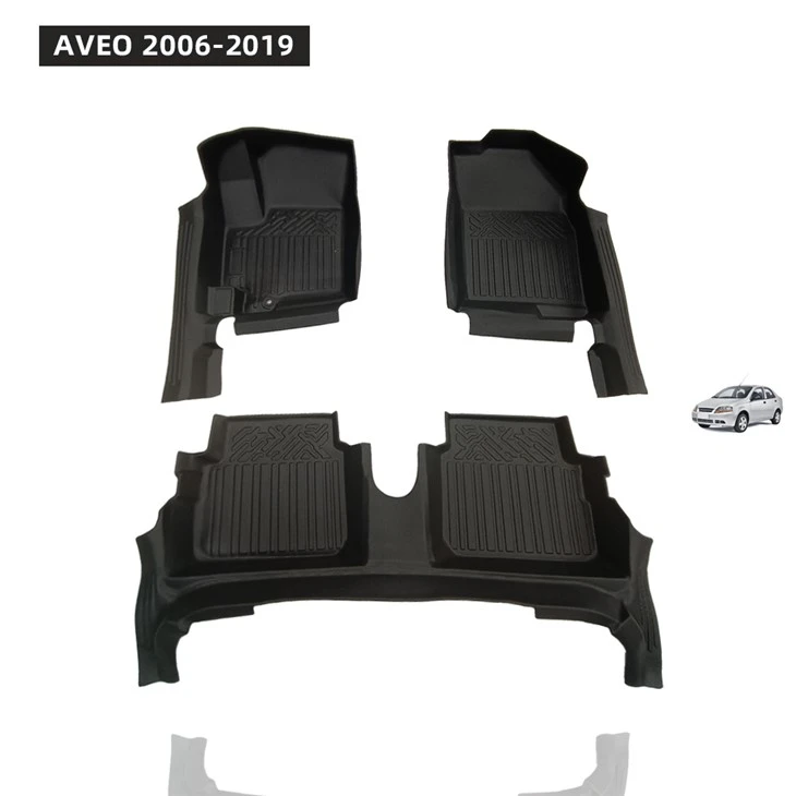 5D TPE Car Mat Waterproof Foot Slip Mat Use For AVEO 2006-2019