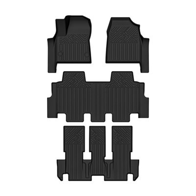 3D TPE -lastebilmatter med dype spor