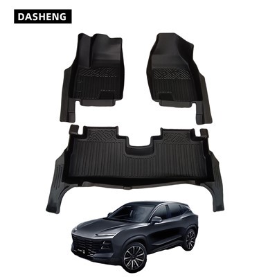 Miljøvennlig 5D TPE bilmatte Vanntett Helse Trygg Enkel rengjøring